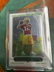 Aaron Rodgers [50th Anniversary Rookie Refractor] #190 Football Cards 2005 Topps Chrome Prices