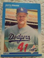 Jerry Reuss #451 Baseball Cards 1987 Fleer Prices