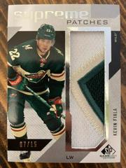 Kevin Fiala [Patches] Hockey Cards 2021 SP Game Used Supreme Prices