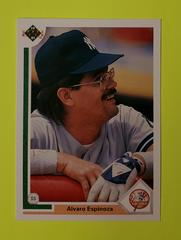Alvaro Espinoza #204 Baseball Cards 1991 Upper Deck Prices