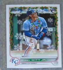 Bobby Witt Jr. [SSP Variation] #HW150 Baseball Cards 2022 Topps Holiday Prices