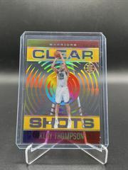 Klay Thompson [Gold] #12 Basketball Cards 2020 Panini Illusions Clear Shots Prices
