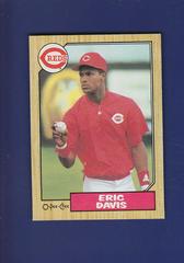 Eric Davis Baseball Cards 1987 O Pee Chee Prices