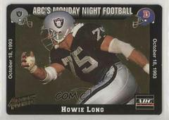 Howie Long Football Cards 1993 Action Packed Monday Night Football Prices