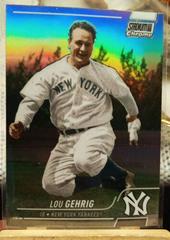 Lou Gehrig [Refractor] #4 Baseball Cards 2022 Stadium Club Chrome Prices