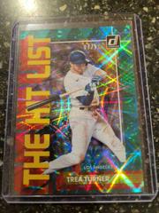 Trea Turner [Green] #THL-1 Baseball Cards 2022 Panini Donruss The Hit List Prices