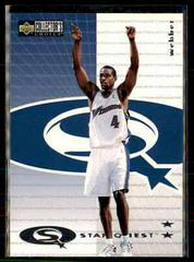 Chris Webber #sq152 Basketball Cards 1997 Collector's Choice Starquest Prices