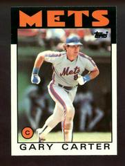 Gary Carter #170 Baseball Cards 1986 Topps Tiffany Prices