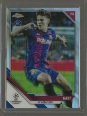Gavi [Refractor] Soccer Cards 2021 Topps Chrome UEFA Champions League Prices
