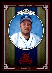 Tony Gwynn [Materials Framed Blue] #434 Baseball Cards 2005 Donruss Diamond Kings Prices