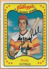 Terry Puhl #42 Baseball Cards 1981 Kellogg's Prices