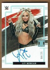 Liv Morgan [Holo Silver] #SA-LVM Wrestling Cards 2022 Panini Impeccable WWE Superstar Autographs Prices