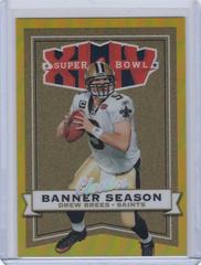 Drew Brees [Gold] #BS-5 Football Cards 2022 Panini Classics Banner Season Prices