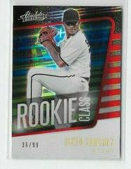 Sixto Sanchez Baseball Cards 2021 Panini Absolute Rookie Class Prices