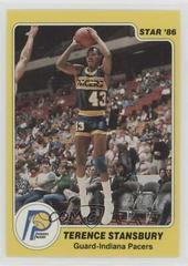 Terence Stansbury #85 Basketball Cards 1985 Star Prices