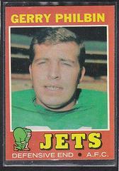 Gerry Philbin Football Cards 1971 Topps Prices