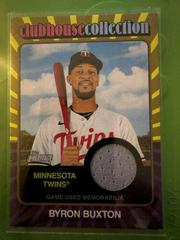 Byron Buxton [Gold] #CCR-BBU Baseball Cards 2024 Topps Heritage Clubhouse Collection Relic Prices
