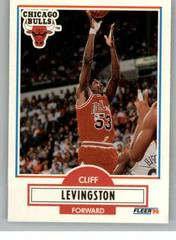 Cliff Levingston #U-15 Basketball Cards 1990 Fleer Update Prices