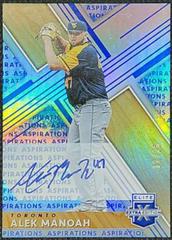Alek Manoah [Autograph Aspirations Blue] #11 Baseball Cards 2019 Panini Elite Extra Edition Prices