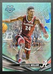 Brandon Miller [Aqua Lava] #10 Basketball Cards 2022 Bowman University Best Prices