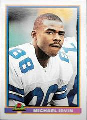 Michael Irvin Football Cards 1991 Bowman Prices