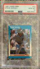 Steve Garvey Baseball Cards 1987 Fleer Mini Prices