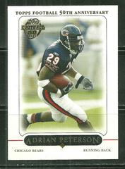 Adrian Peterson #196 Football Cards 2005 Topps Prices