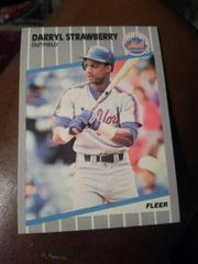 Darryl Strawberry Baseball Cards 1989 Fleer Prices