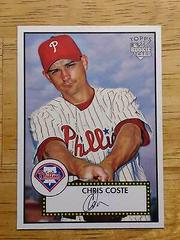 Chris Coste #203 Baseball Cards 2006 Topps '52 Prices