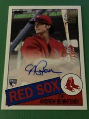 Andrew Benintendi Baseball Cards 2017 Topps Archives Fan Favorites Autographs Prices