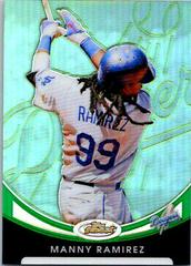 Manny Ramirez [Red Refractor] #37 Baseball Cards 2010 Finest Prices