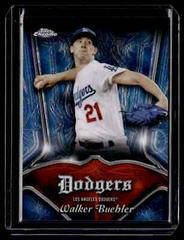 Walker Buehler [Orange] Baseball Cards 2022 Topps Chrome Logofractor Club Plaques Prices