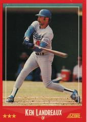 Ken Landreaux #247 Baseball Cards 1988 Score Prices