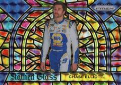 Chase Elliott #SG1 Racing Cards 2021 Panini Prizm Stained Glass Prices