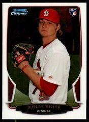 Shelby Miller Baseball Cards 2013 Bowman Chrome Draft Picks & Prospects Rookies Prices