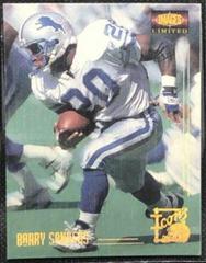 Barry Sanders Football Cards 1995 Classic Images Limited Icons Prices