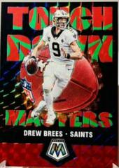 Drew Brees [Reactive Green] #TM1 Football Cards 2020 Panini Mosaic Touchdown Masters Prices