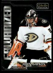 John Gibson #G-10 Hockey Cards 2022 O-Pee-Chee Platinum Galvanized Prices
