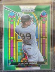 Aaron Judge [Green Prizm] #SG-5 Baseball Cards 2021 Panini Prizm Stained Glass Prices