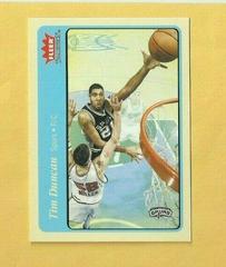 Tim Duncan [Blue] Basketball Cards 2004 Fleer Prices