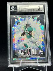 Jaylen Waddle [Ice] #WHR-4 Football Cards 2021 Panini Donruss Optic White Hot Rookies Prices