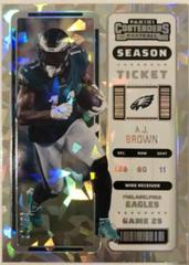 A. J. Brown [Cracked Ice] #77 Football Cards 2022 Panini Contenders Prices
