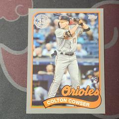 Colton Cowser [Platinum] Baseball Cards 2024 Topps 1989 Prices