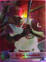 Deion Sanders [Red Refractor] #38 Baseball Cards 1994 Bowman's Best Prices