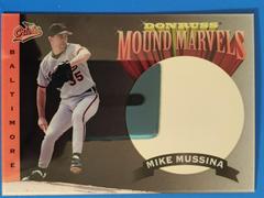 Mike Mussina #3 Baseball Cards 1995 Panini Donruss Mound Marvels Prices