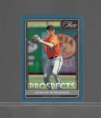 Gunnar Henderson [Full Count] Baseball Cards 2022 Panini Three and Two Prospects Prices