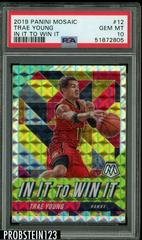 Trae Young #12 Basketball Cards 2019 Panini Mosaic in It to Win It Prices