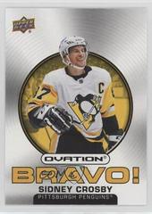 Sidney Crosby #B-18 Hockey Cards 2021 Upper Deck Ovation Bravo Prices