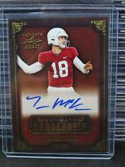 Tanner McKee [Gold] Football Cards 2022 Leaf Ultimate Draft Leadership Autographs Prices