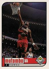 Dikembe Mutombo #1 Basketball Cards 1998 UD Choice Prices